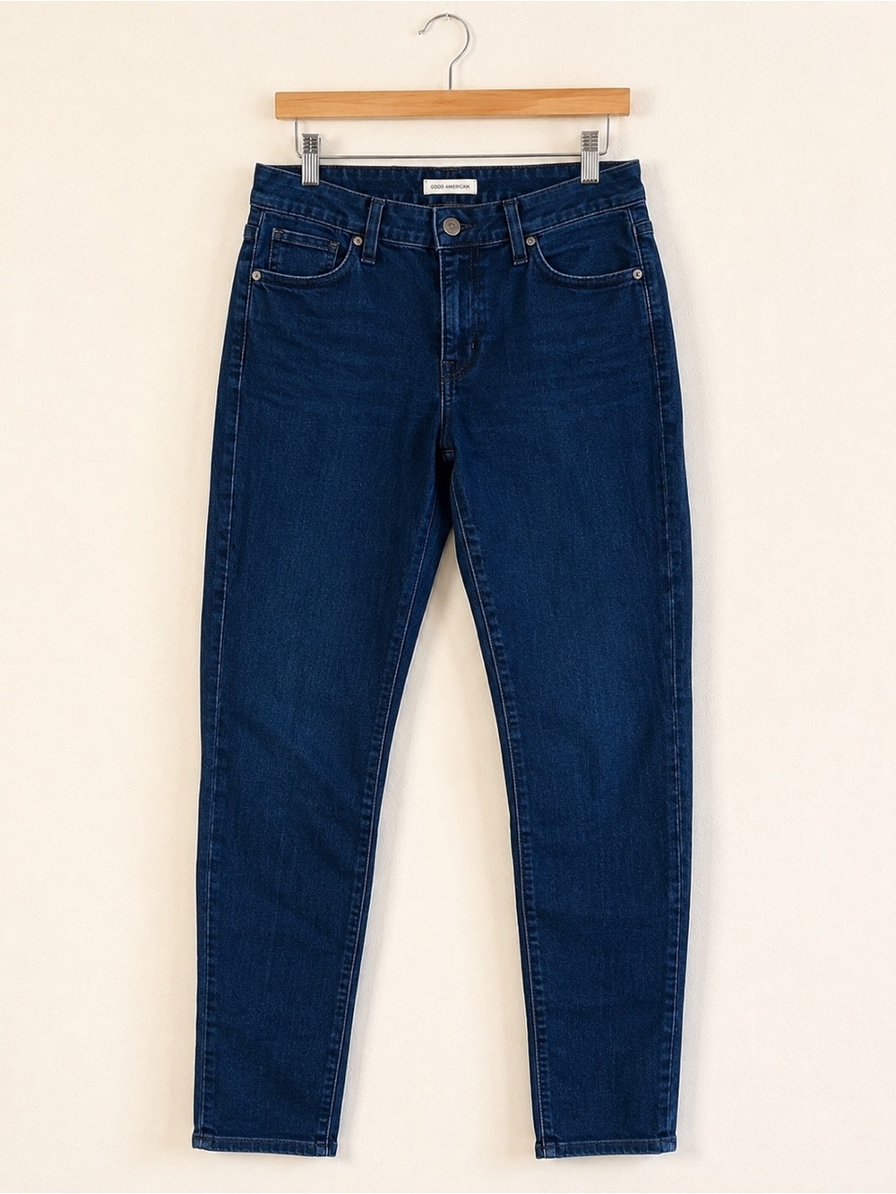 Good American Good Legs Skinny Jeans Dark Wash Stretch Women’s 14-16